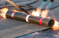 Swell flat roof sealing